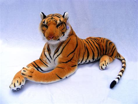 stuffed animal tiger large